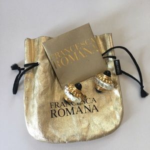 Francesca Romana Clip Earrings